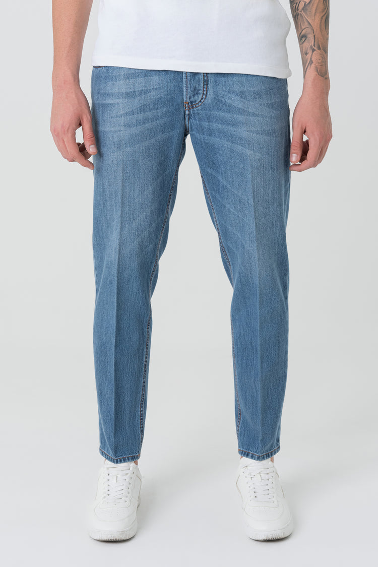 Denim Slim Fit Capri