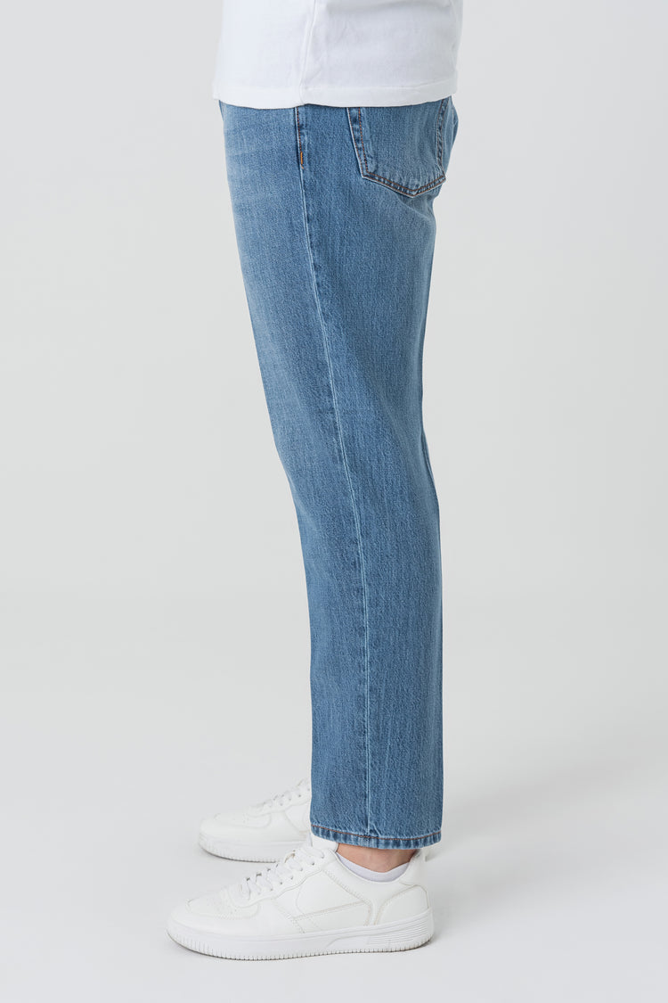 Denim Slim Fit Capri