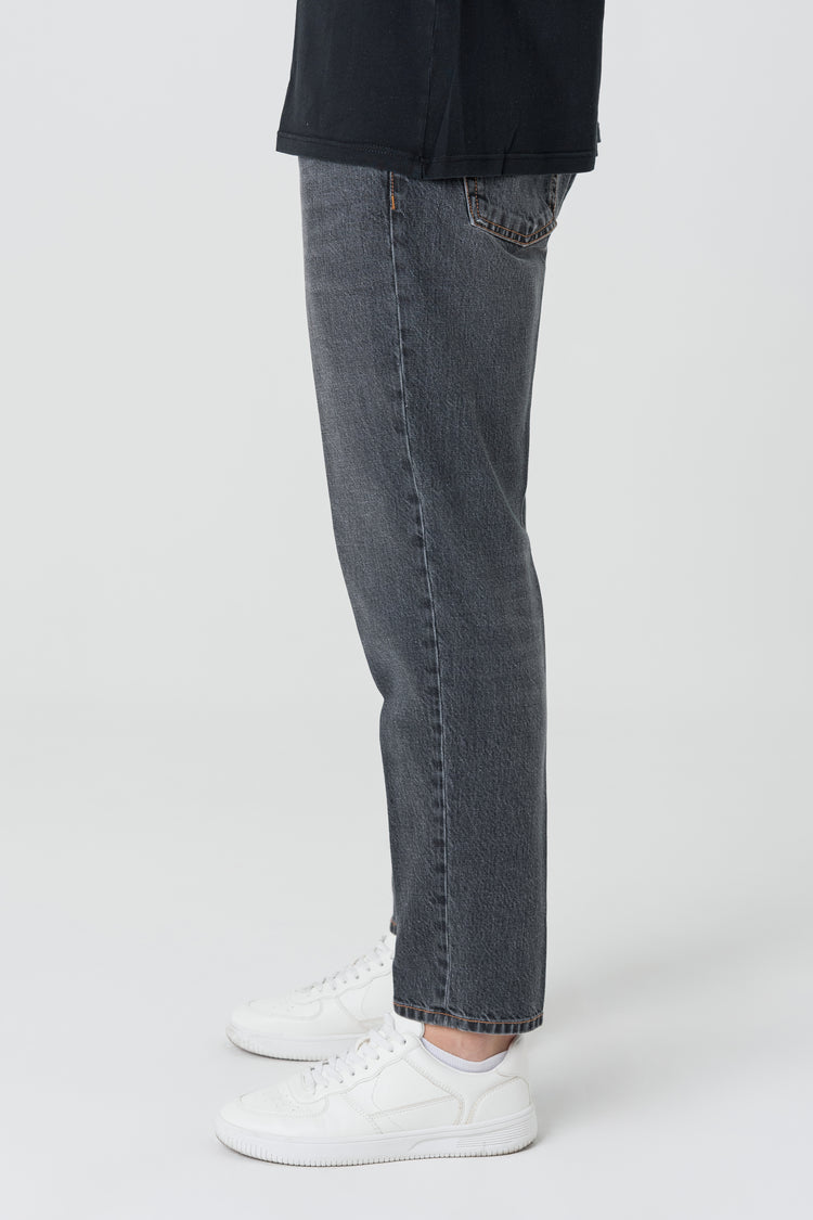 Denim Half Carrot Fit Capri